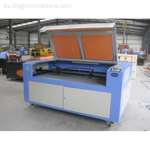 Máquina del Laser CNC para corte de cuero con doble cabeza